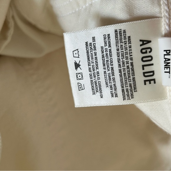 Agolde Low Slung Buggy Straight Leg Jean in Solar - Picture 10 of 16